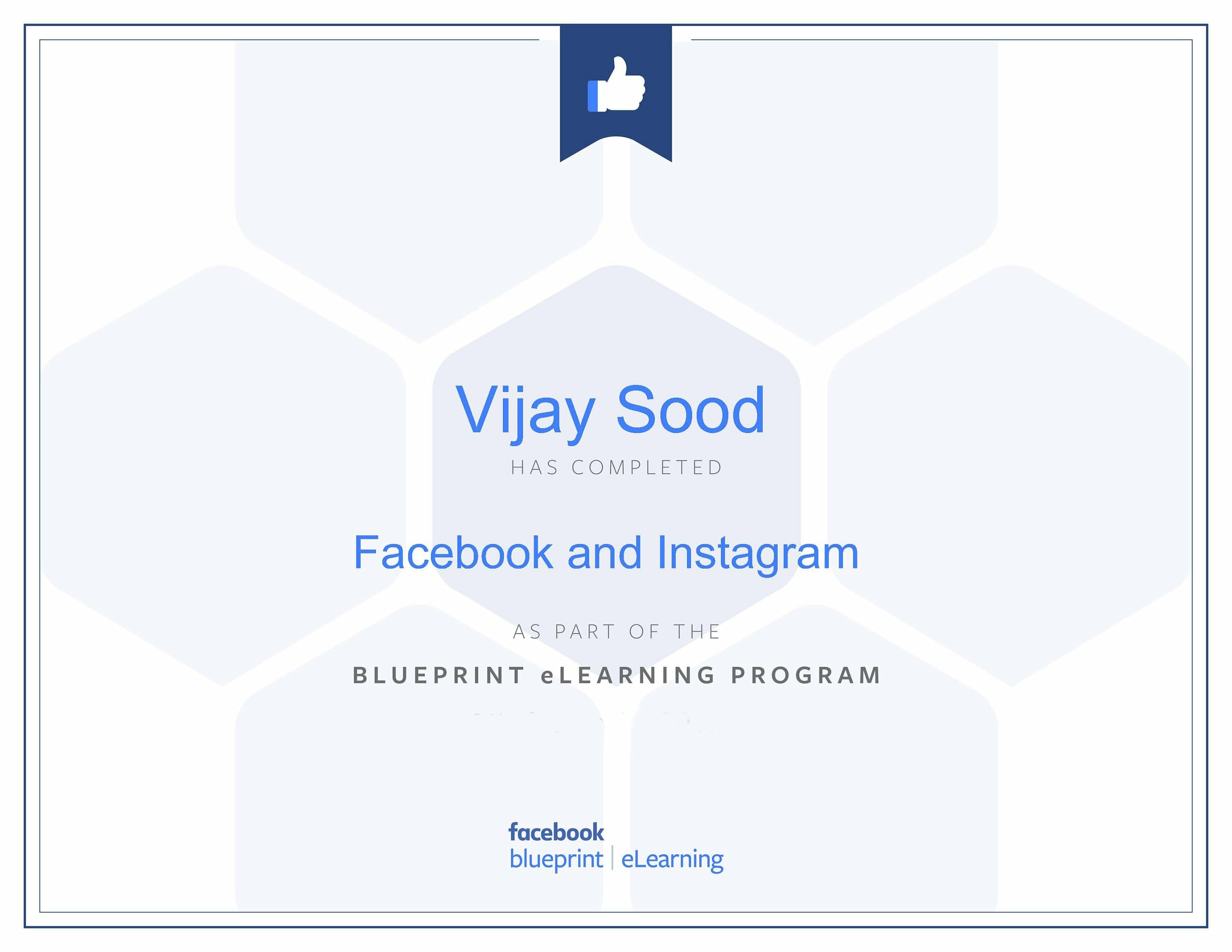 Facebook blueprint Vijay Sood SwiftPropel