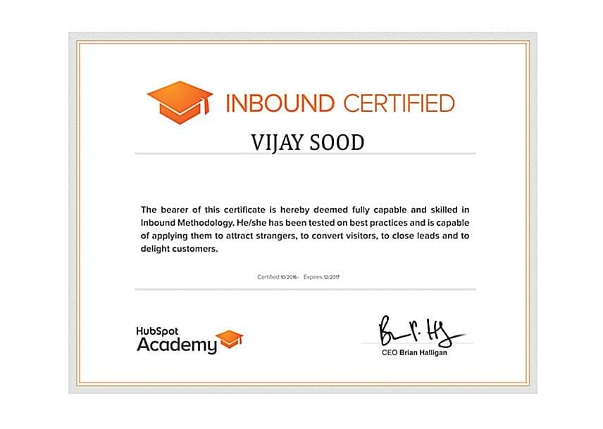 Hubspot Inbound Vijay Sood SwiftPropel