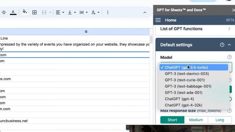 Use This Cold Email AI Tool GPT for Sheets for B2B Lead Gen 6 22 screenshot