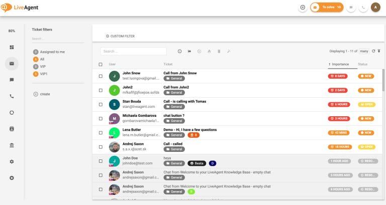 live chat softwares