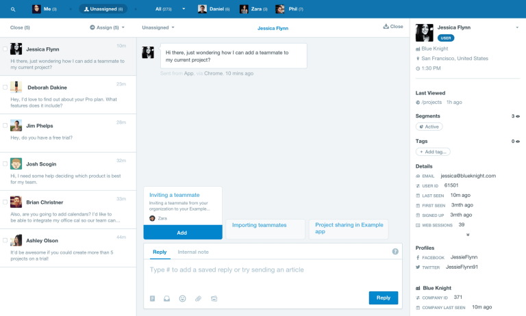 live chat softwares