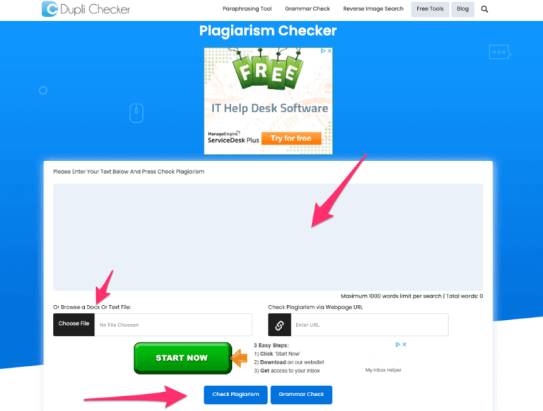Plagiarism checkers