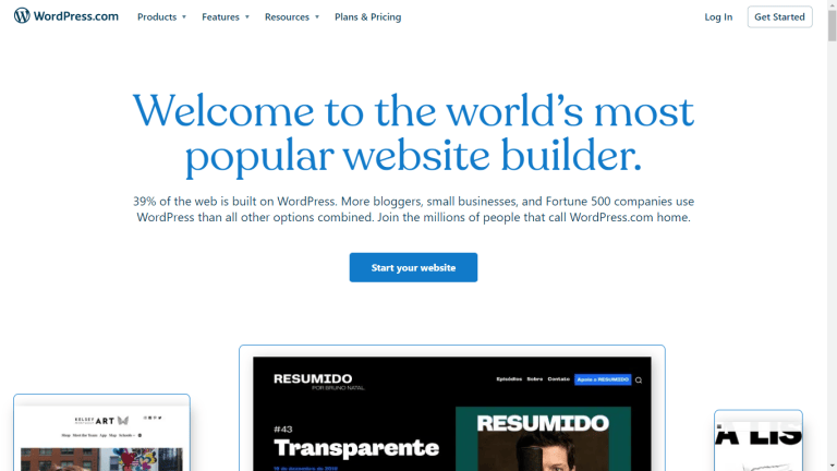 Website builders